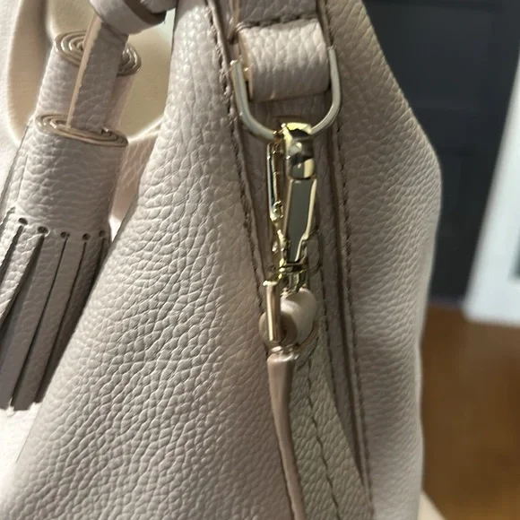 Kate Spade hobo bag light tan / cream - Picture 3 of 9